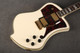 DAngelico Ludlow Deluxe Vintage White - Hard Case - 2nd Hand DAngelico Ludlow Deluxe Vintage White - Hard Case - 2nd Hand