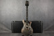 PRS Custom 24 10 Top Wood Library - Faded Whale Blue Satin - Case - 2nd Hand