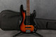 Squier Vintage Modified Precision Bass PJ - 3 Tone Sunburst - Gig Bag - 2nd Hand