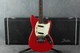 Fender 1966 Mustang Electric Guitar - Red - Hard Case - 2nd Hand