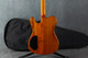 Fender Special Edition Custom Telecaster FMT HH - Amber - Gig Bag - 2nd Hand (141920)