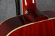 Epiphone Inspired by Gibson Hummingbird 12 String - Aged Cherry Burst - 2nd Hand