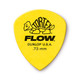 Jim Dunlop 558P Tortex Flow Guitar Pick, .73mm, Yellow, 12 Pack
