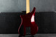 Philip Kubicki Factor Bass - Crimson Red - Hard Case - 2nd Hand