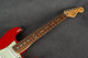 Fender Limited Edition Player Stratocaster - PF - Fiesta Red - Boxed - 2nd Hand Fender Limited Edition Player Stratocaster - PF - Fiesta Red - Boxed - 2nd Hand