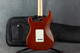 Fender Ltd Ed American Performer Timber Sassafras Stratocaster - Bag - 2nd Hand Fender Ltd Ed American Performer Timber Sassafras Stratocaster - Bag - 2nd Hand