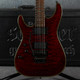Schecter Damien Elite FR - Red - Left Handed - Hard Case - 2nd Hand Schecter Damien Elite FR - Red - Left Handed - Hard Case - 2nd Hand