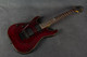Schecter Damien Elite FR - Red - Left Handed - Hard Case - 2nd Hand Schecter Damien Elite FR - Red - Left Handed - Hard Case - 2nd Hand
