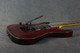 Schecter Damien Elite FR - Red - Left Handed - Hard Case - 2nd Hand Schecter Damien Elite FR - Red - Left Handed - Hard Case - 2nd Hand
