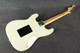 Squier Silver Series Stratocaster White - Seymour Duncans - Hard Case - 2nd Hand