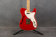 Squier Pro Tone Telecaster Thinline Made in Korean- Crimson Red Trans - 2nd Hand