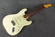 Fender American Vintage 62 Custom Stratocaster - Olympic White - Case - 2nd Hand