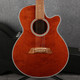 Takamine EF261SAN Electro Acoustic - Natural - Hard Case - 2nd Hand