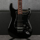 Fender Mexican Deluxe Fat Floyd Rose HSS Stratocaster - Black - Case - 2nd Hand Fender Mexican Deluxe Fat Floyd Rose HSS Stratocaster - Black - Case - 2nd Hand