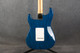 Fender Deluxe Player Stratocaster - Sapphire Blue Transparent - Bag - 2nd Hand