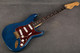Fender Deluxe Player Stratocaster - Sapphire Blue Transparent - Bag - 2nd Hand