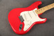 Fender American Series Stratocaster - Hot Rod Red - Hard Case - 2nd Hand