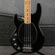 Music Man StingRay 4 - Left Handed - Black - Hard Case - 2nd Hand Music Man StingRay 4 - Left Handed - Black - Hard Case - 2nd Hand
