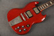 Gibson CS 1961 Les Paul SG Standard Reissue VOS Faded Cherry - Case - 2nd Hand