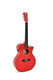Sigma 1 Series GMC-1E-MFR Electric Acoustic Guitar - Metallic Flake Red