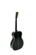 Sigma Special Edition S000R Black Diamond Electric Acoustic Guitar - Gloss Black