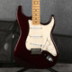 Fender Mexican Standard Stratocaster - Midnight Wine - Gig Bag - 2nd Hand Fender Mexican Standard Stratocaster - Midnight Wine - Gig Bag - 2nd Hand