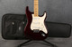 Fender Mexican Standard Stratocaster - Midnight Wine - Gig Bag - 2nd Hand