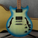 Ibanez AM73B-JLF - Jet Blue Burst Flat - Hard Case - 2nd Hand