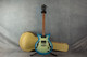 Ibanez AM73B-JLF - Jet Blue Burst Flat - Hard Case - 2nd Hand