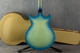 Ibanez AM73B-JLF - Jet Blue Burst Flat - Hard Case - 2nd Hand