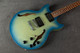 Ibanez AM73B-JLF - Jet Blue Burst Flat - Hard Case - 2nd Hand
