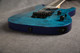 Jackson JS Series Dinky Arch Top JS32Q DKA - Transparent Blue - 2nd Hand