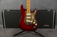 Fender Stratocaster Plus - 1997 - Crimson Frost - Hard Case - 2nd Hand Fender Stratocaster Plus - 1997 - Crimson Frost - Hard Case - 2nd Hand