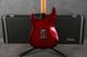 Fender Stratocaster Plus - 1997 - Crimson Frost - Hard Case - 2nd Hand Fender Stratocaster Plus - 1997 - Crimson Frost - Hard Case - 2nd Hand