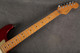 Fender Stratocaster Plus - 1997 - Crimson Frost - Hard Case - 2nd Hand Fender Stratocaster Plus - 1997 - Crimson Frost - Hard Case - 2nd Hand