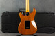 Fender American Pro II Stratocaster HSS - Roasted Pine - Hard Case - 2nd Hand Fender American Pro II Stratocaster HSS - Roasted Pine - Hard Case - 2nd Hand
