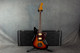 Fender Kurt Cobain Jaguar NOS - 3 Tone Sunburst - Hard Case - 2nd Hand