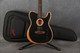 Fender Player Acoustasonic Telecaster - Brushed Black - Soft Case - 2nd Hand