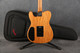 Fender Player Acoustasonic Telecaster - Brushed Black - Soft Case - 2nd Hand