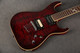 Washburn X50 Pro - Seymour Duncan Pickups - Quilted Wine Burst - Case - 2nd Hand Washburn X50 Pro - Seymour Duncan Pickups - Quilted Wine Burst - Case - 2nd Hand