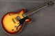 Hofner Contemporary Series Verythin Standard- Antique Sunburst - Case - 2nd Hand Hofner Contemporary Series Verythin Standard- Antique Sunburst - Case - 2nd Hand