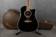 Takamine EF341SC Electro Acoustic - Black - Hard Case - 2nd Hand
