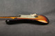 Fender Custom Shop 62 Stratocaster Relic - 3 Tone Sunburst - Case - 2nd Hand