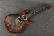 PRS Custom 24 10 Top Charcoal Cherry Burst - Hard Case - 2nd Hand