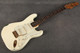 Mario Martin Guitars S-Style - Olympic White Over Antique Olive - Bag - 2nd Hand