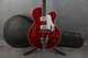 Gretsch G6119 Tennessee Rose - Deep Cherry Stain - Hard Case - 2nd Hand