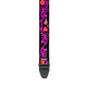 Jim Dunlop Jimi Hendrix Blacklight Monterey Orange Strap Jim Dunlop Jimi Hendrix Blacklight Monterey Orange Strap