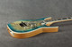 Dean Exile Select Floyd - Turquoise Burl Satin Burst - Gig Bag - 2nd Hand Dean Exile Select Floyd - Turquoise Burl Satin Burst - Gig Bag - 2nd Hand
