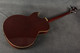 Washburn AB-10 Acoustic Bass - Natural - Hard Case - 2nd Hand
