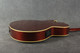 Washburn AB-10 Acoustic Bass - Natural - Hard Case - 2nd Hand